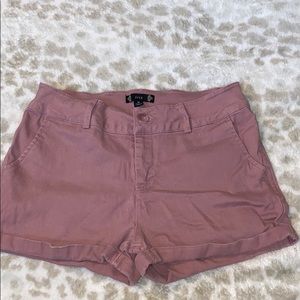 Pink comfy shorts